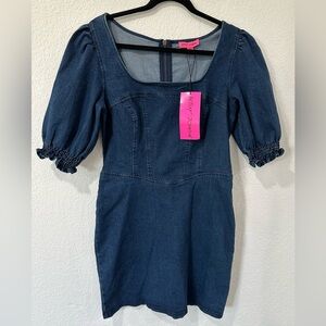 Betsy Johnson Denim Dress NWT
